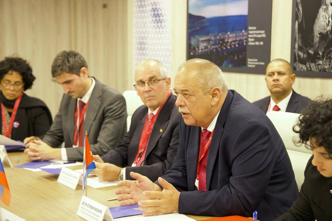 Сергей Цивилев встретился с Министром энергетики и горнорудной промышленности Кубы Винсенте де ла О Леви