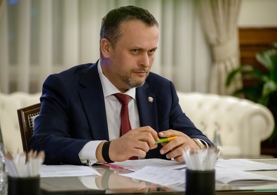 Министр транспорта Андрей Никитин и глава Мордовии Артем Здунов обсудили развитие дорог и обновление общественного транспорта в регионе