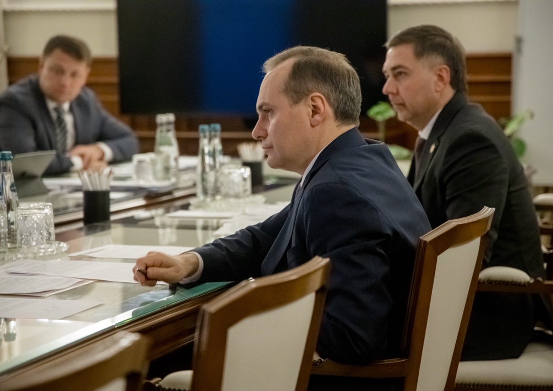 Министр транспорта Андрей Никитин и глава Мордовии Артем Здунов обсудили развитие дорог и обновление общественного транспорта в регионе