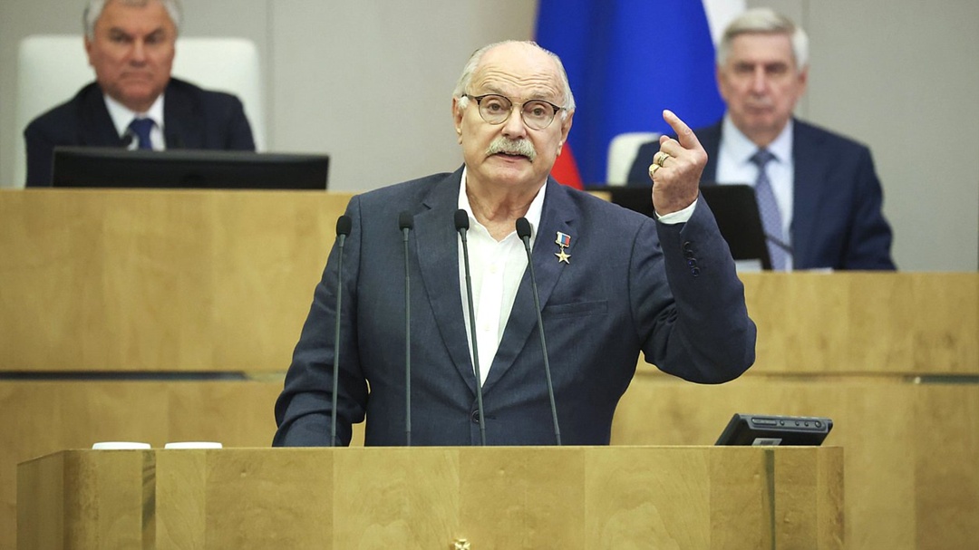 Режиссер Никита Михалков награжден Медалью Государственной Думы.