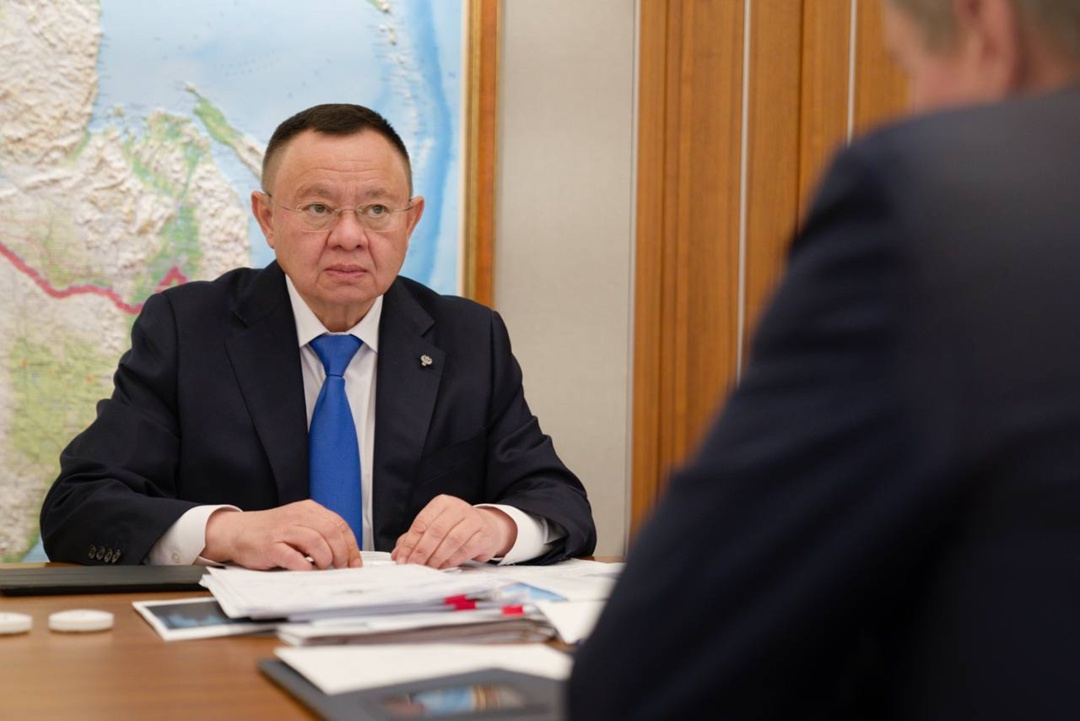 Глава Минстроя России Ирек Файзуллин провел рабочую встречу с губернатором Белгородской области Вячеславом Гладковым