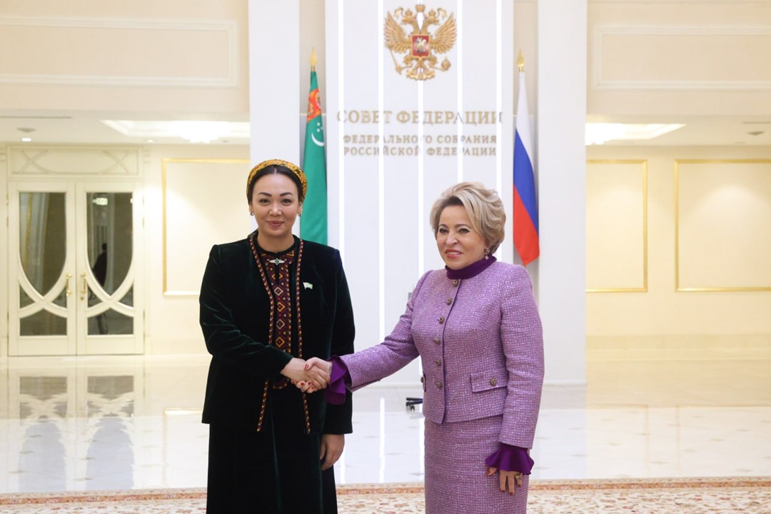 Валентина Матвиенко: Механизмы взаимодействия парламентариев России и Туркменистана постоянно совершенствуются