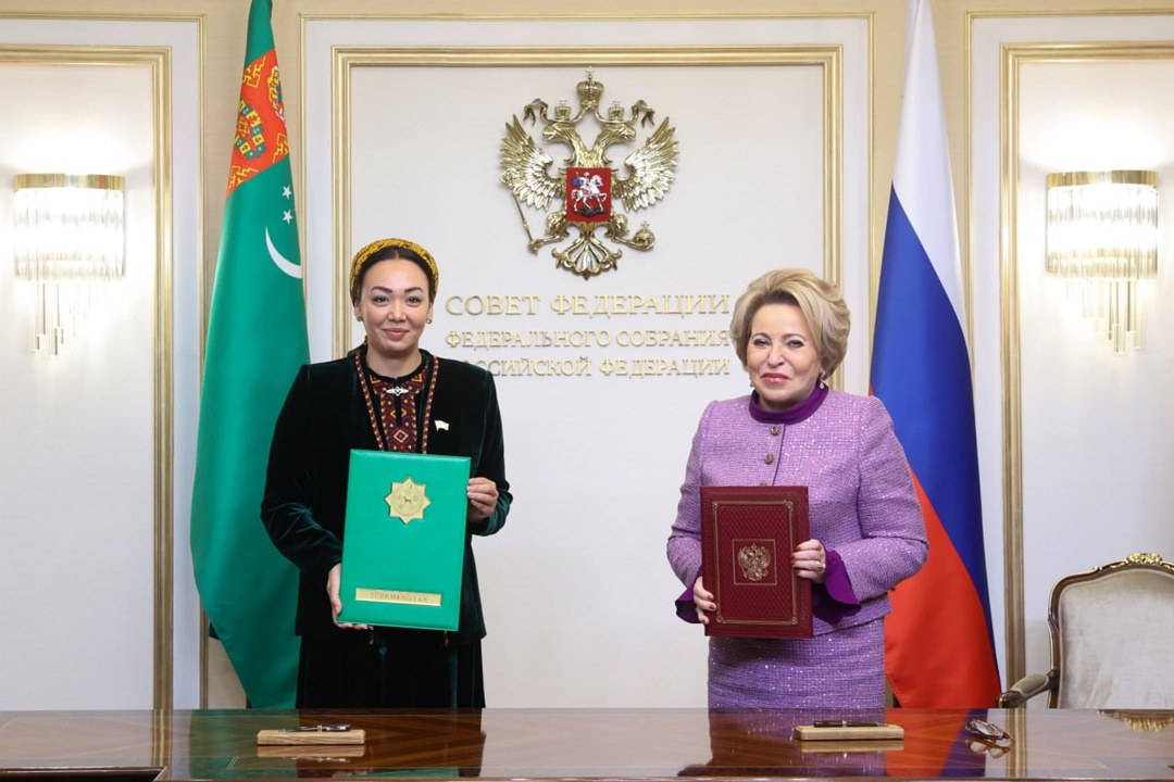 Валентина Матвиенко: Механизмы взаимодействия парламентариев России и Туркменистана постоянно совершенствуются