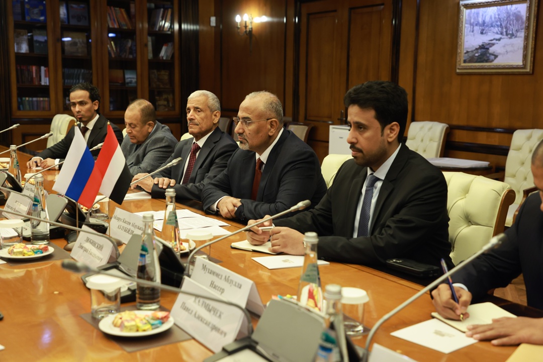 Александр Новак встретился с заместителем председателя Руководящего президентского совета Йеменской Республики Айдарусом Аз-Зубейди.