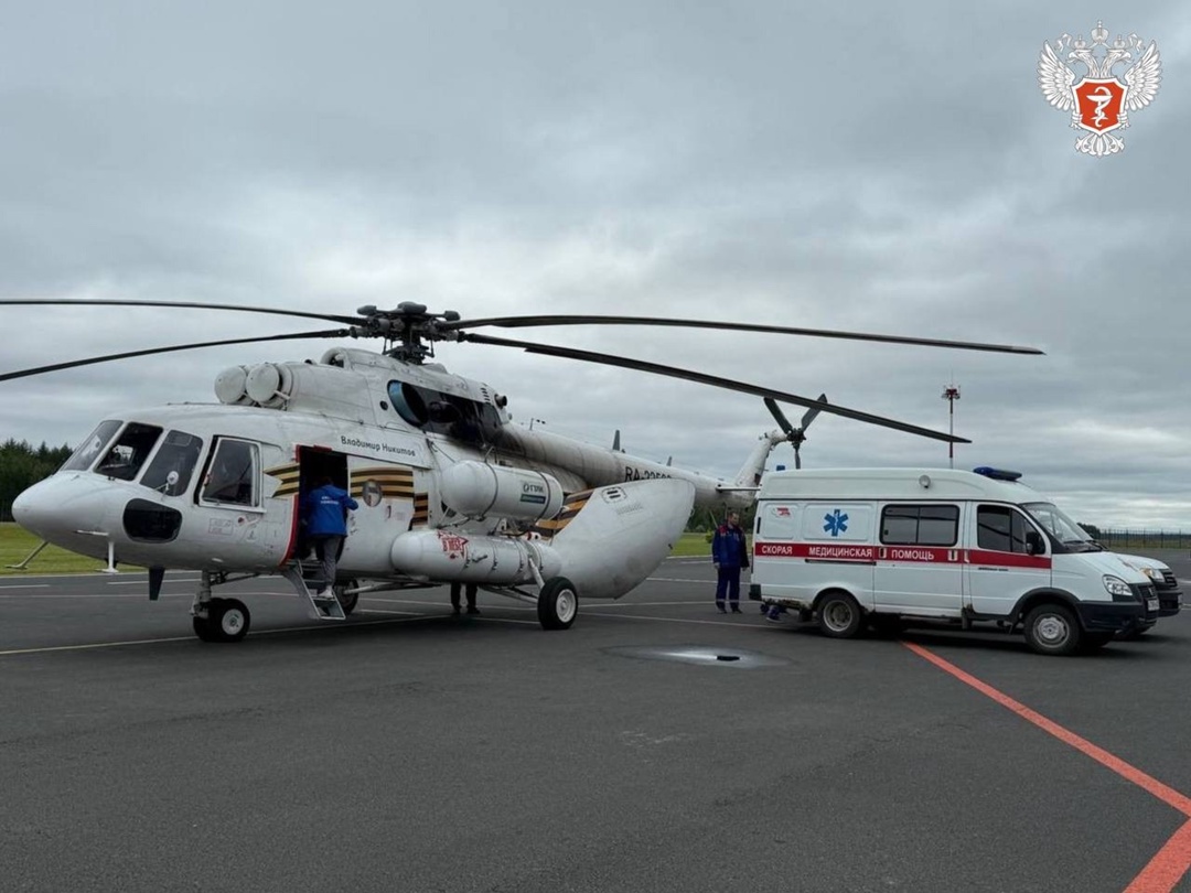 Более 800 вылетов совершили бригады санитарной авиации Архангельской областной клинической больницы с начала года