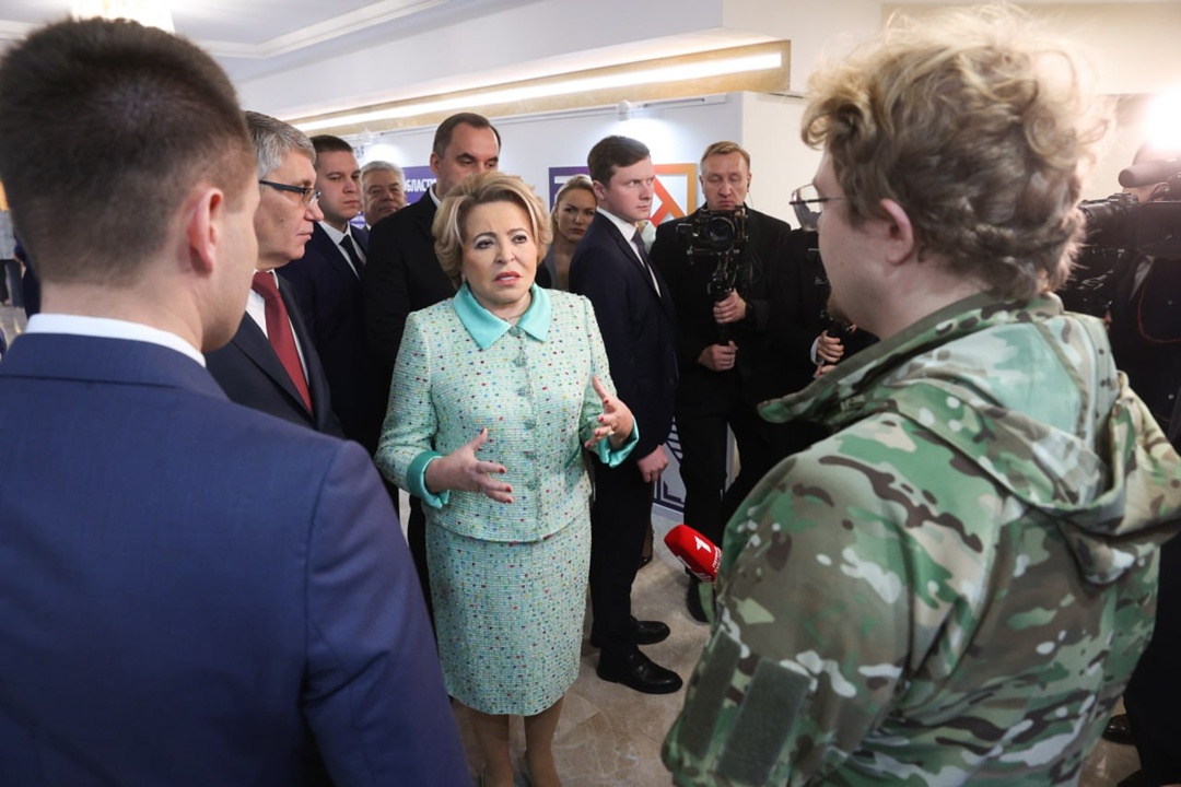 Председатель Совета Федерации Валентина Матвиенко провела встречу с руководством Тульской области