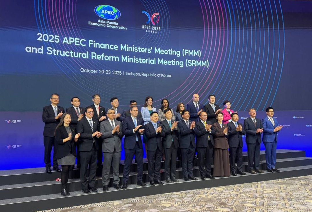 21-22 октября делегация Минфина России приняла участие в 32-й встрече министров финансов в Инчхоне, Республика Корея.