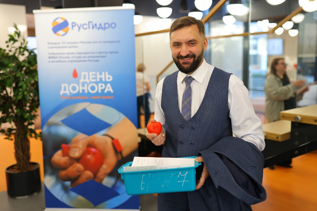РусГидро впервые провело День донора в красноярской штаб-квартире - он стал рекордным по численности