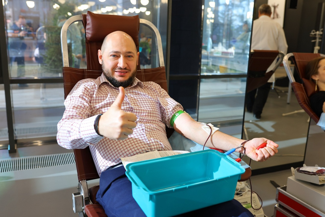 РусГидро впервые провело День донора в красноярской штаб-квартире - он стал рекордным по численности