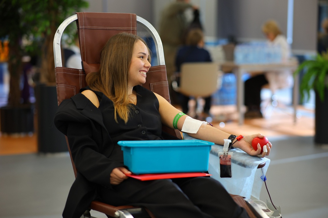 РусГидро впервые провело День донора в красноярской штаб-квартире - он стал рекордным по численности