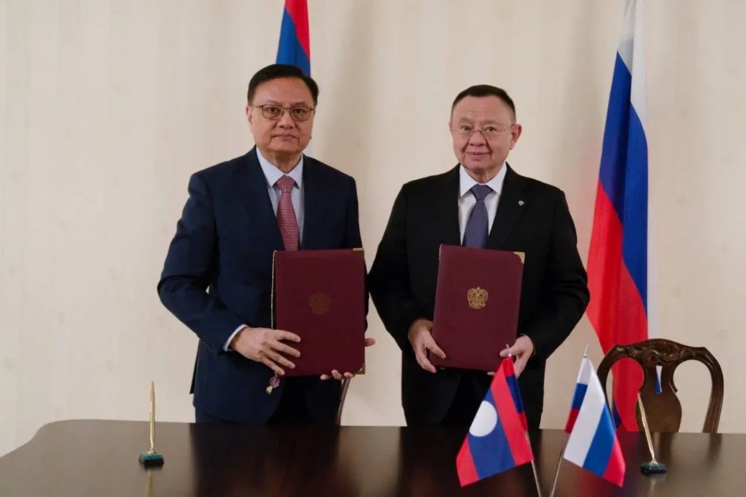 Подписан Протокол 18-го заседания Межправительственной Российско-Лаосской комиссии по торгово-экономическому и научно-техническому сотрудничеству