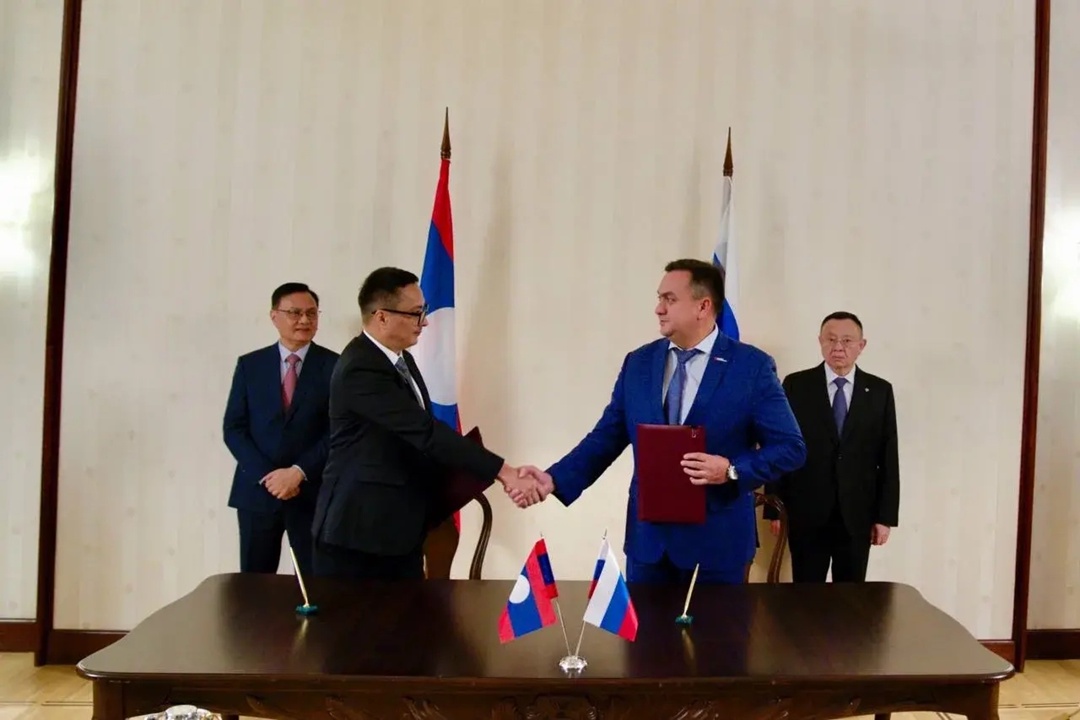 Подписан Протокол 18-го заседания Межправительственной Российско-Лаосской комиссии по торгово-экономическому и научно-техническому сотрудничеству