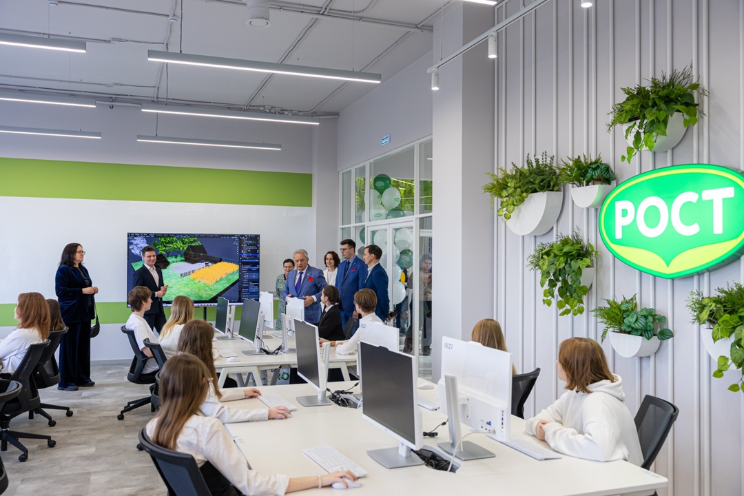 В Российском государственном аграрном университете — МСХА имени К.А. Тимирязева состоялось торжественное открытие новой учебной аудитории «Теплица знаний…