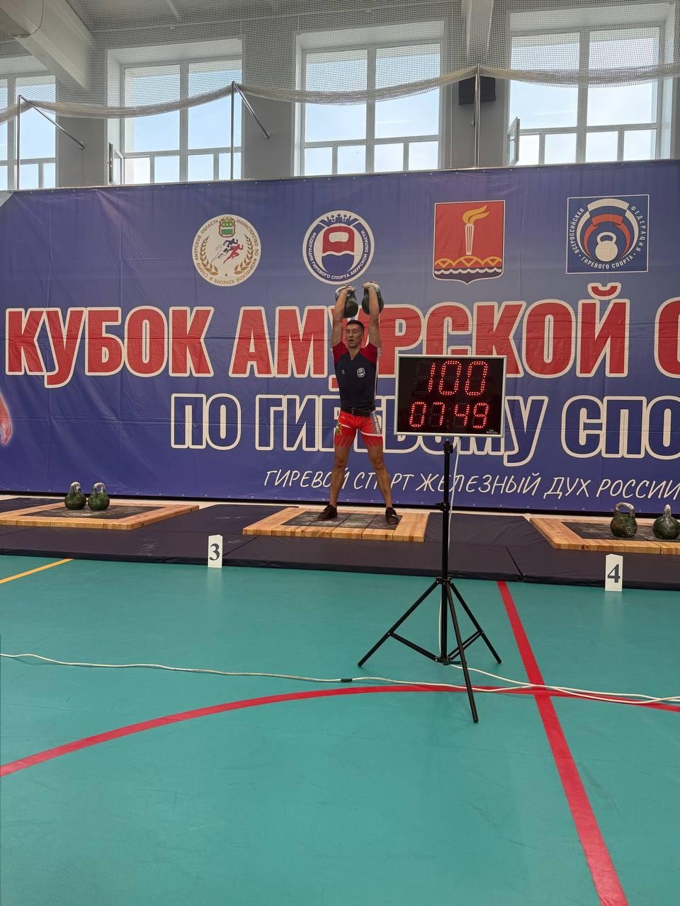 Амурский газопереработчик стал двукратным победителем открытого кубка Амурской области по гиревому спорту