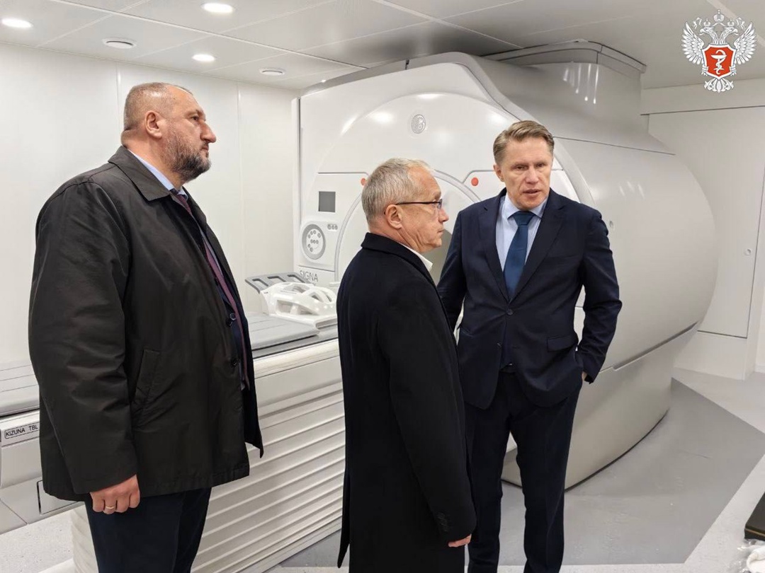 Михаил Мурашко ознакомился с ходом строительства Кисловодской городской больницы