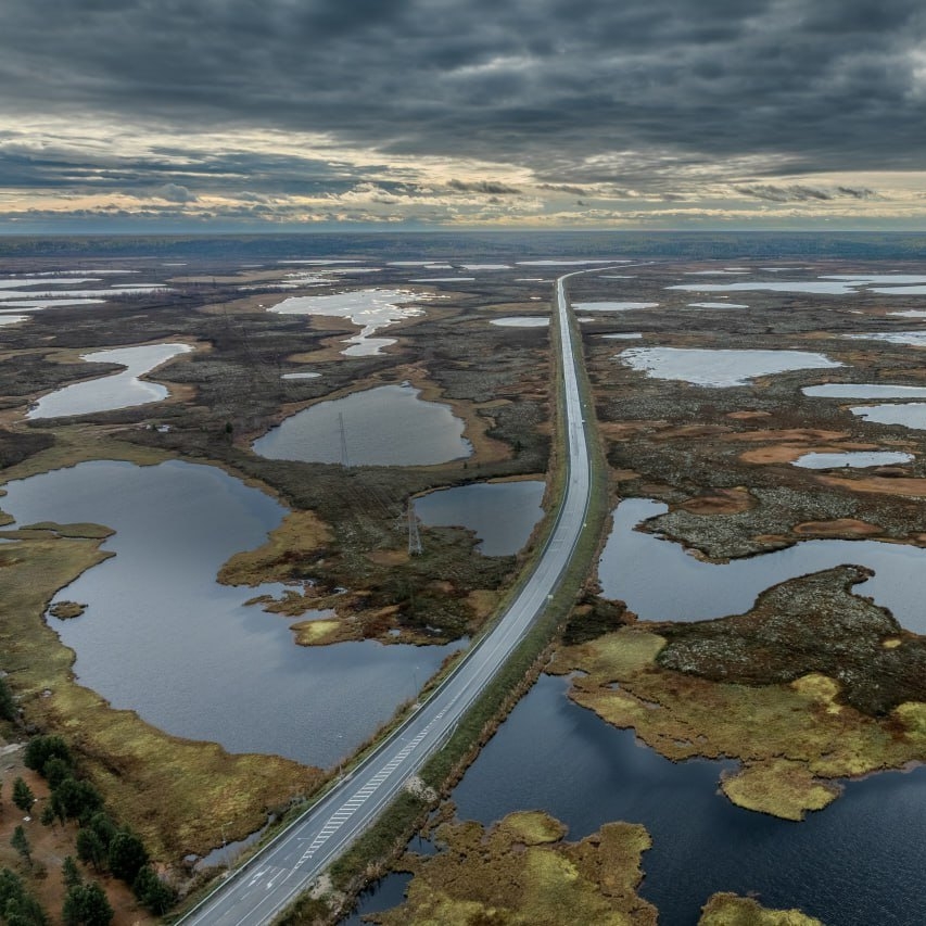 На Севере зима дает о себе знать задолго до своего календарного наступления