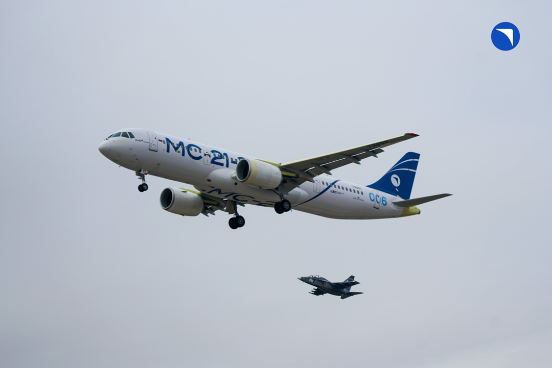 Второй импортозамещенный самолет МС-21 поднялся в воздух!