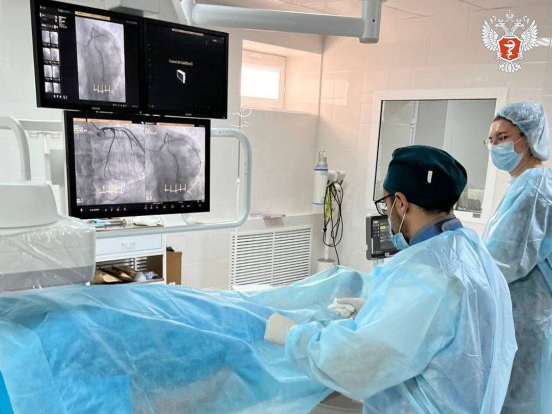 Более 9 тыс. коронарных вмешательств провели в региональных сосудистых центрах Краснодарского края с начала года