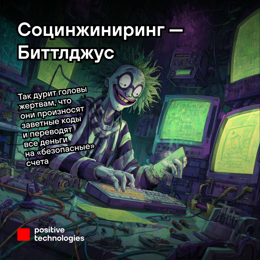 Монстры цифрового мира Если бы киберугрозы снимались в фильмах ужасов — вот как выглядел бы их актерский состав.