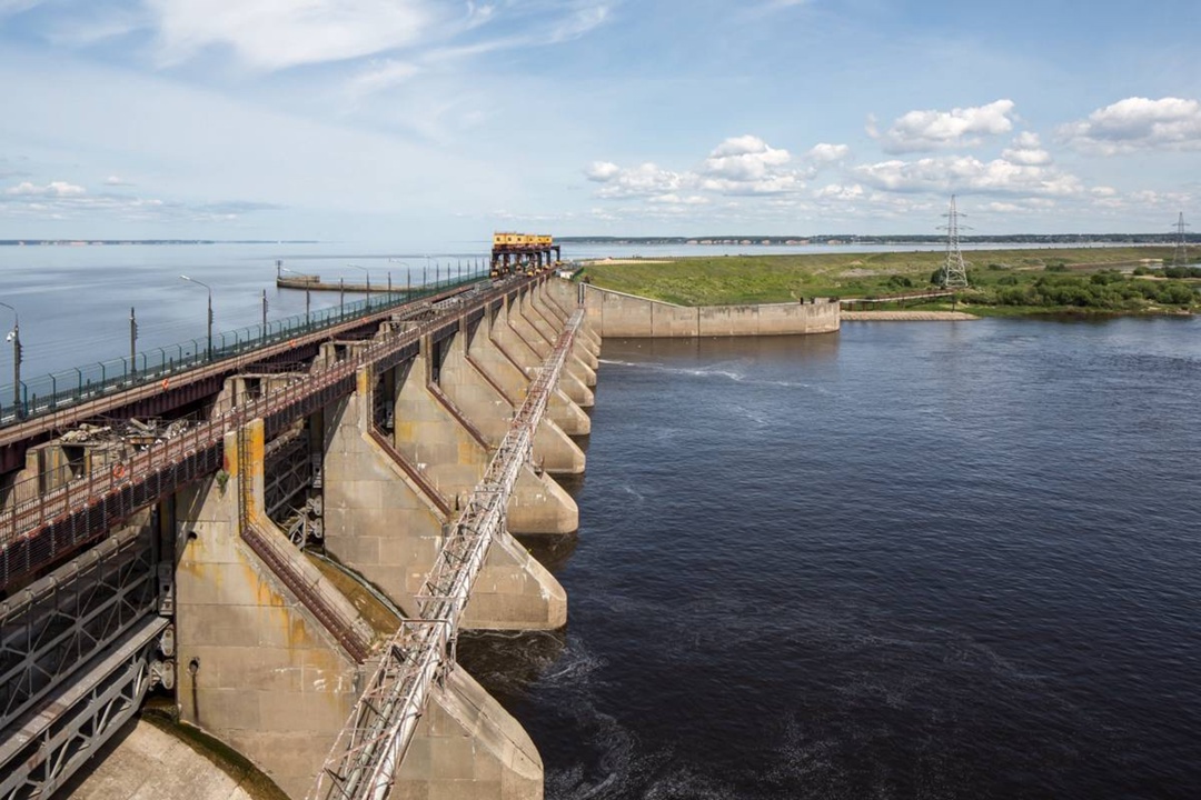 Нижегородской ГЭС – 70 лет! Она является четвертой ступенью и крупнейшей ГЭС Волжского каскада.