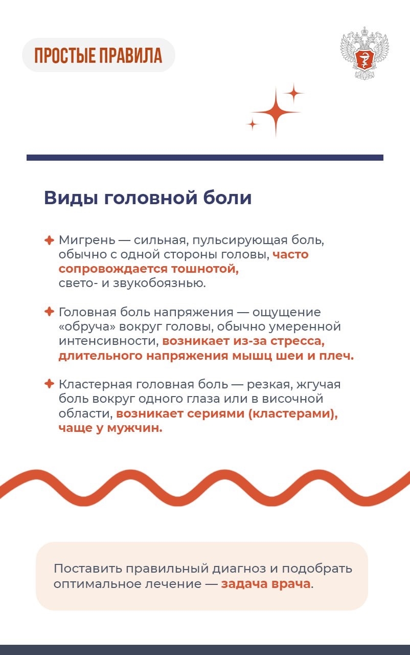 #ПростыеПравила: Как справиться с головной болью