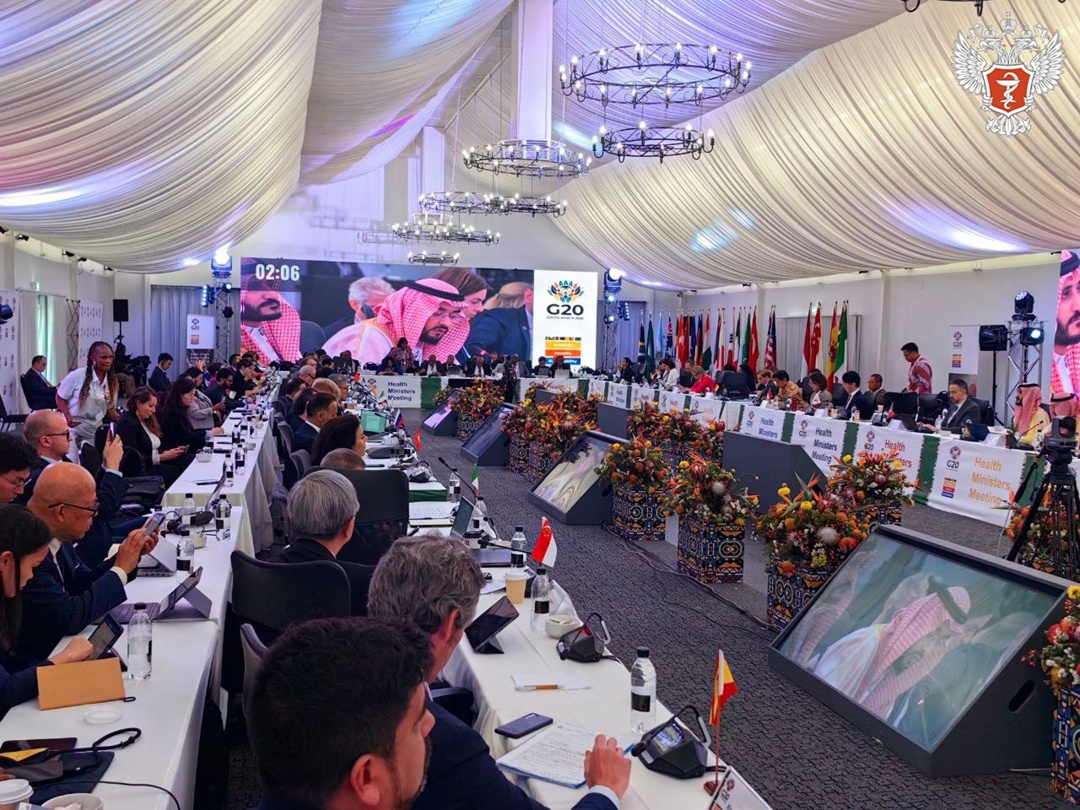 Михаил Мурашко принял участие в заседании министров здравоохранения стран G20