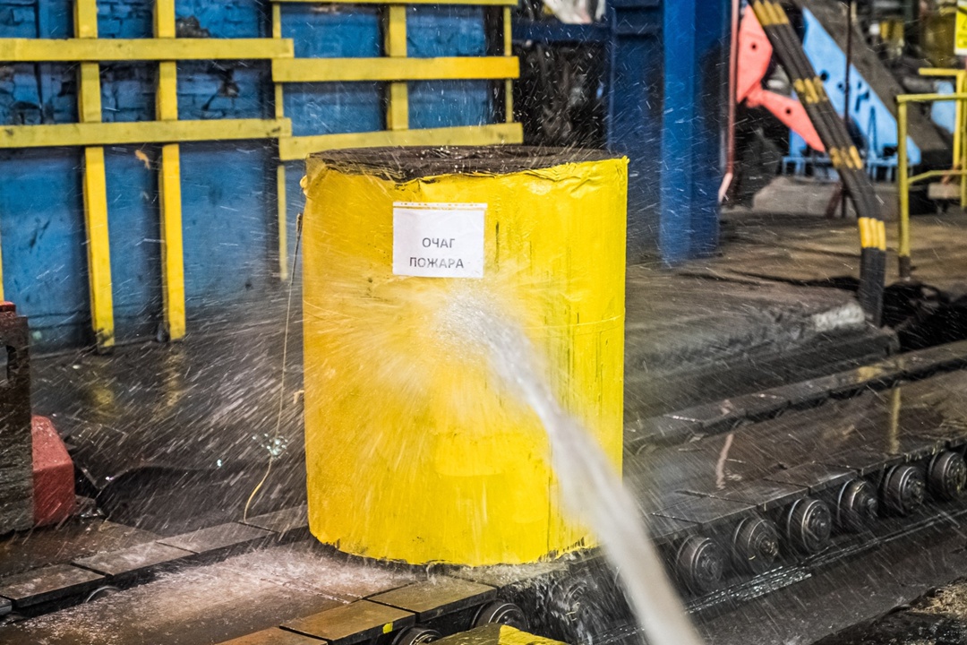 На ММК даже с огнём умеют работать по плану!