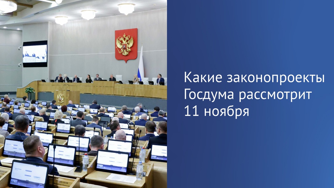 Председатель ГД Вячеслав Володин рассказал, какие вопросы депутаты планируют рассмотреть завтра на пленарном заседании.