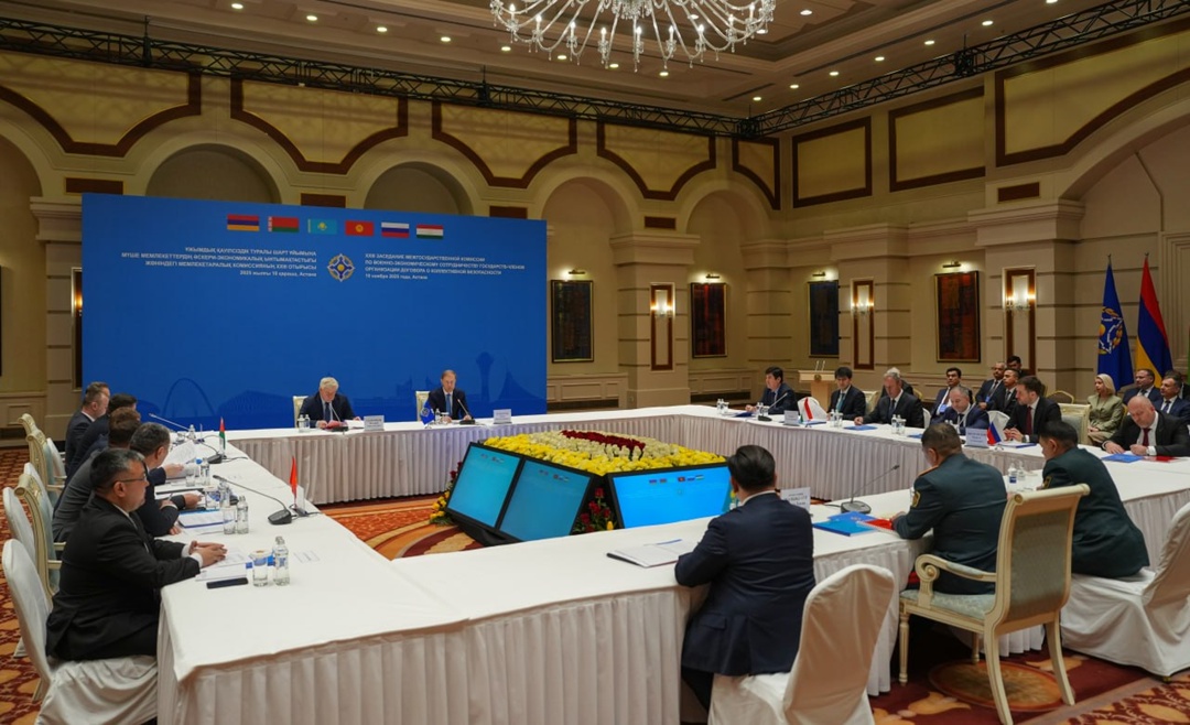 Денис Мантуров в Астане провел XXIII заседание Межгосударственной комиссии по военно-экономическому сотрудничеству ОДКБ.