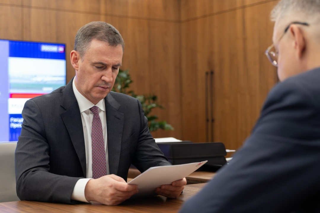 Дмитрий Патрушев и губернатор Ставропольского края Владимир Владимиров обсудили вопросы развития агропромышленного комплекса и экологии региона.