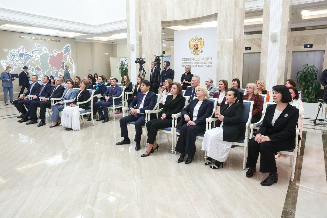 В Совете Федерации состоялись торжественная церемония подведения итогов Третьего Всероссийского конкурса «Лидеры поддержки
