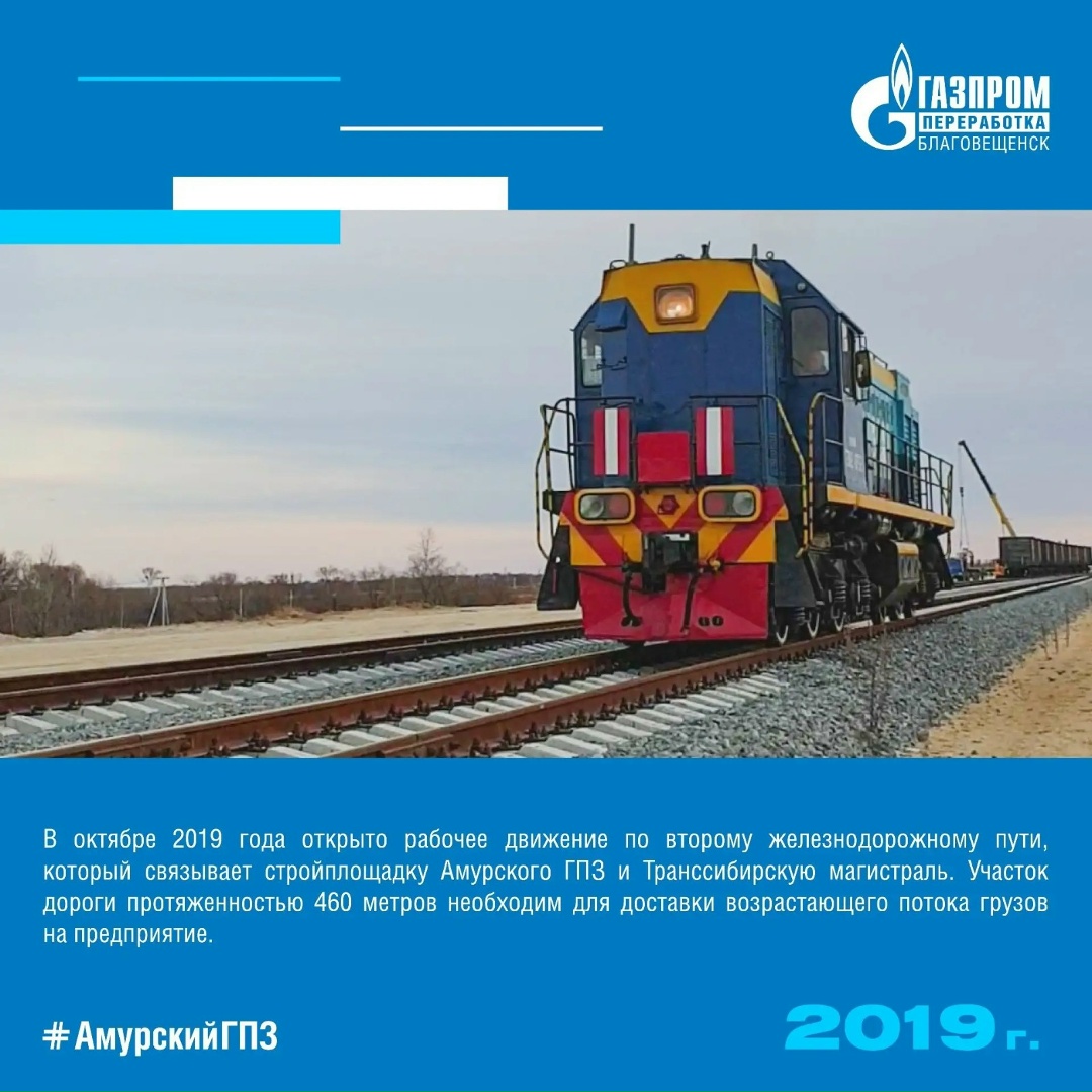 2019 год в истории строительства Амурского ГПЗ оказался настолько богат на события, что его историю нам пришлось разделить на две серии!