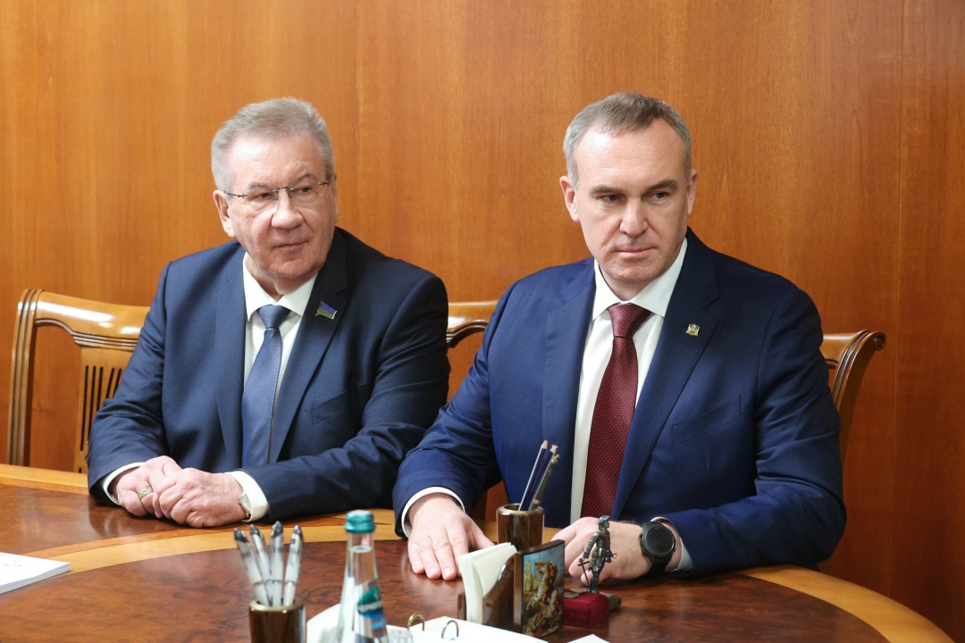 Председатель Совета Федерации Валентина Матвиенко провела встречу с губернатором Ханты-Мансийского автономного округа — Югры Русланом Кухаруком