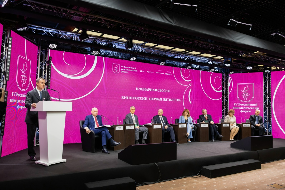 Дмитрий Патрушев: Россия показывает один из самых высоких темпов роста площадей виноградников.