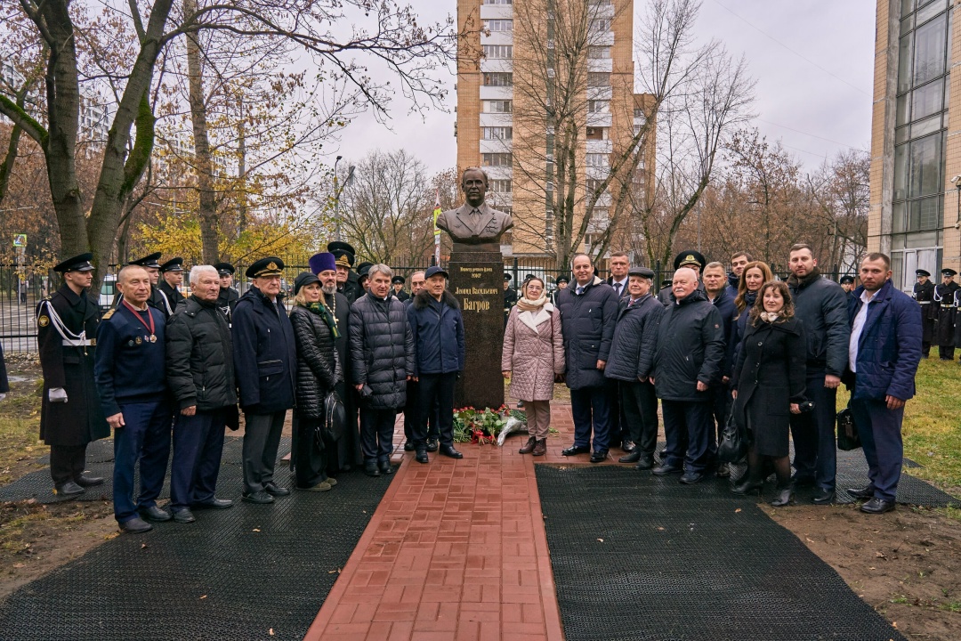 В Москве открыли бюст Министру речного флота РСФСР Леониду Багрову