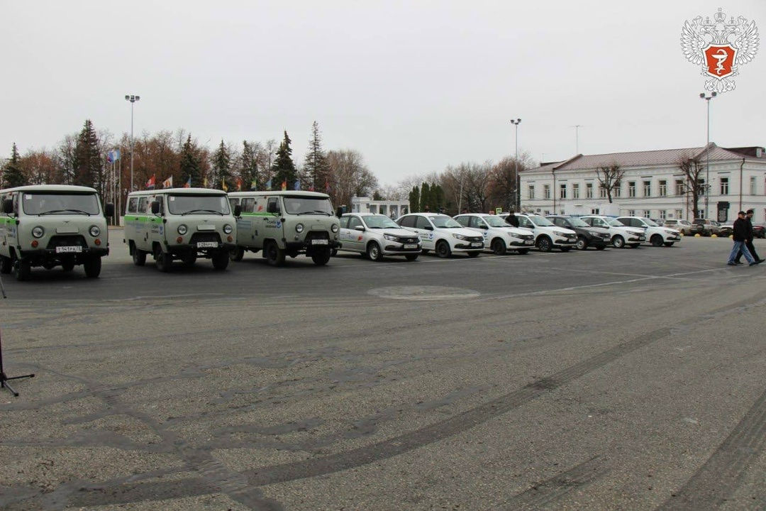 20 новых автомобилей поступили в медучреждения Ульяновской области