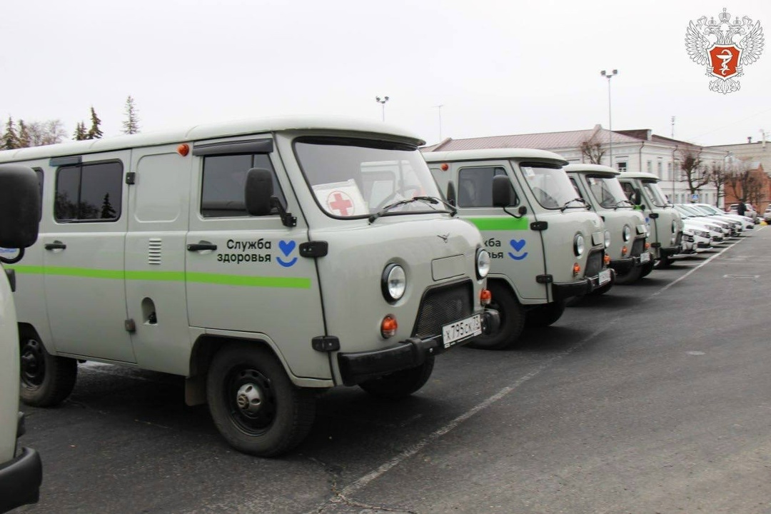 20 новых автомобилей поступили в медучреждения Ульяновской области