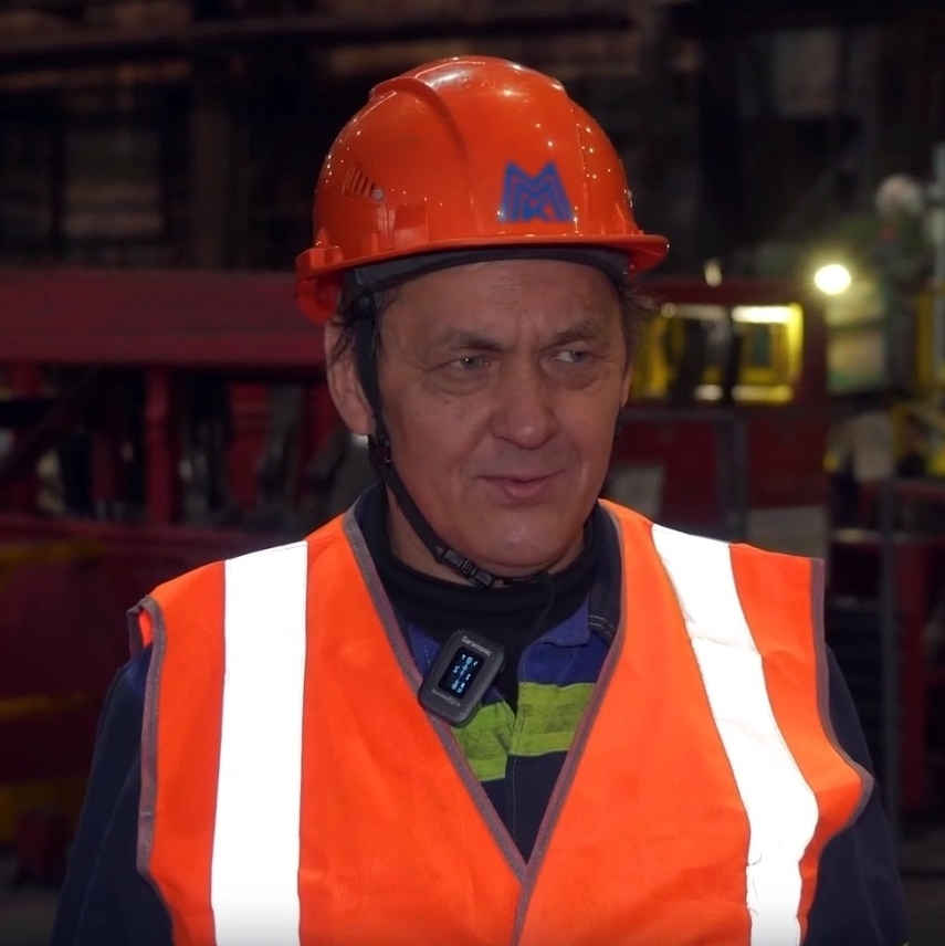 Почётный металлург ЛПЦ-8 - Марат Хачин