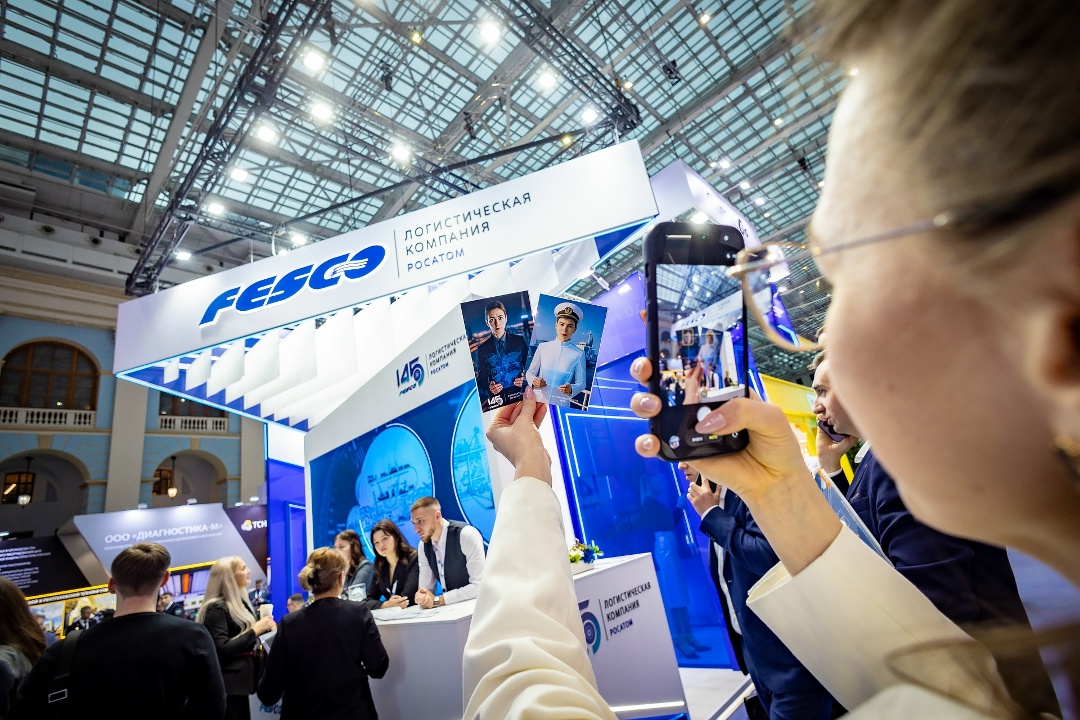 Сегодня ищите стенд FESCO на «Транспортной неделе – 2025»