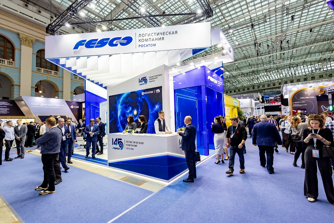 Сегодня ищите стенд FESCO на «Транспортной неделе – 2025»