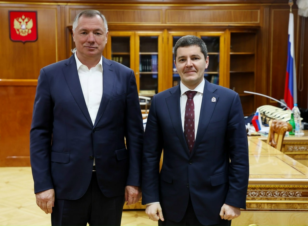 Марат Хуснуллин провел встречу с губернатором Ямало-Ненецкого автономного округа Дмитрием Артюховым.