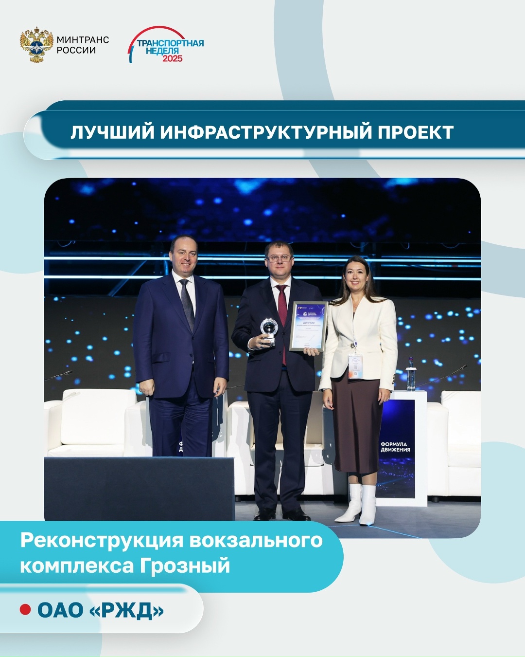 Определены победители XII Национальной премии «Формула движения»!