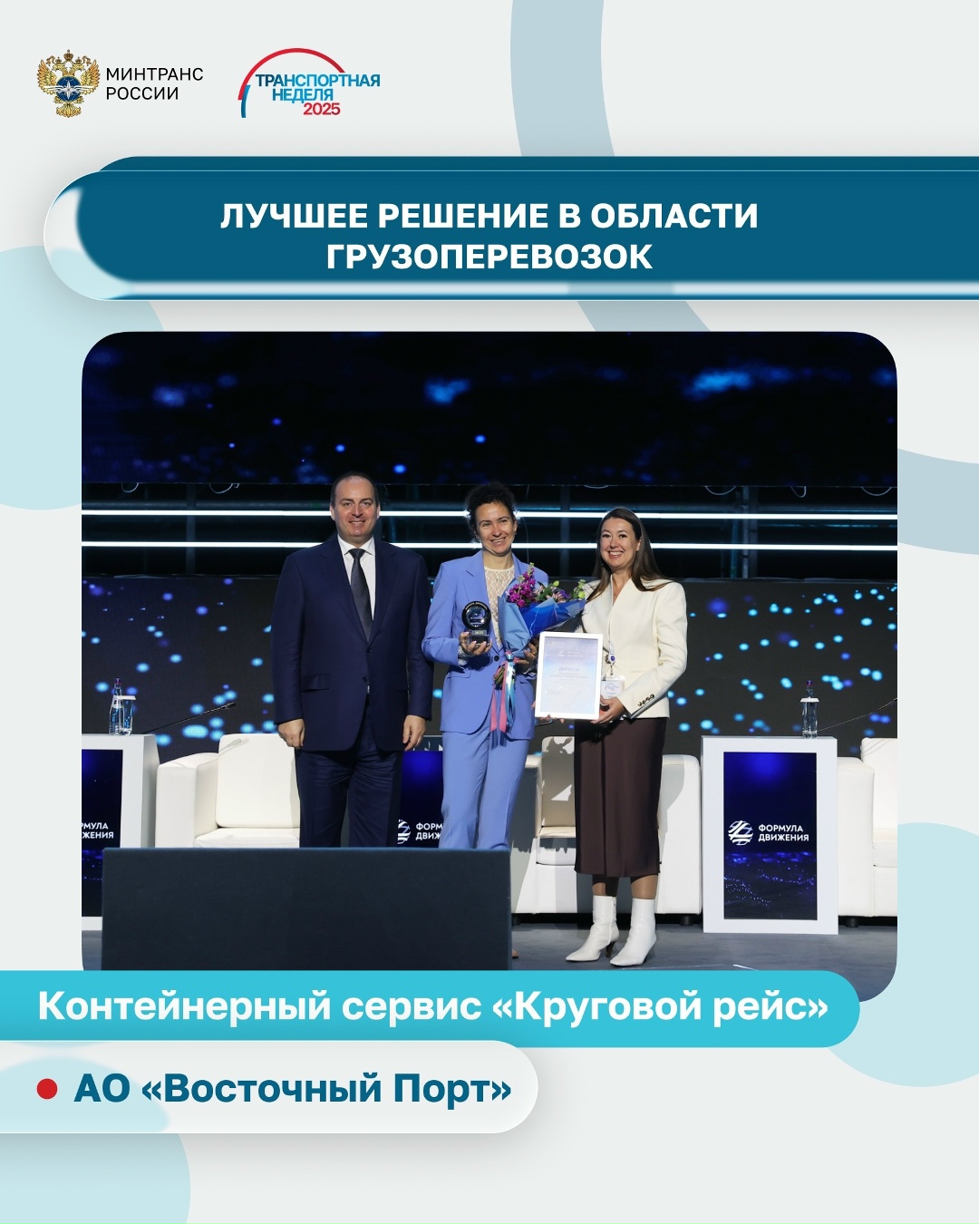 Определены победители XII Национальной премии «Формула движения»!