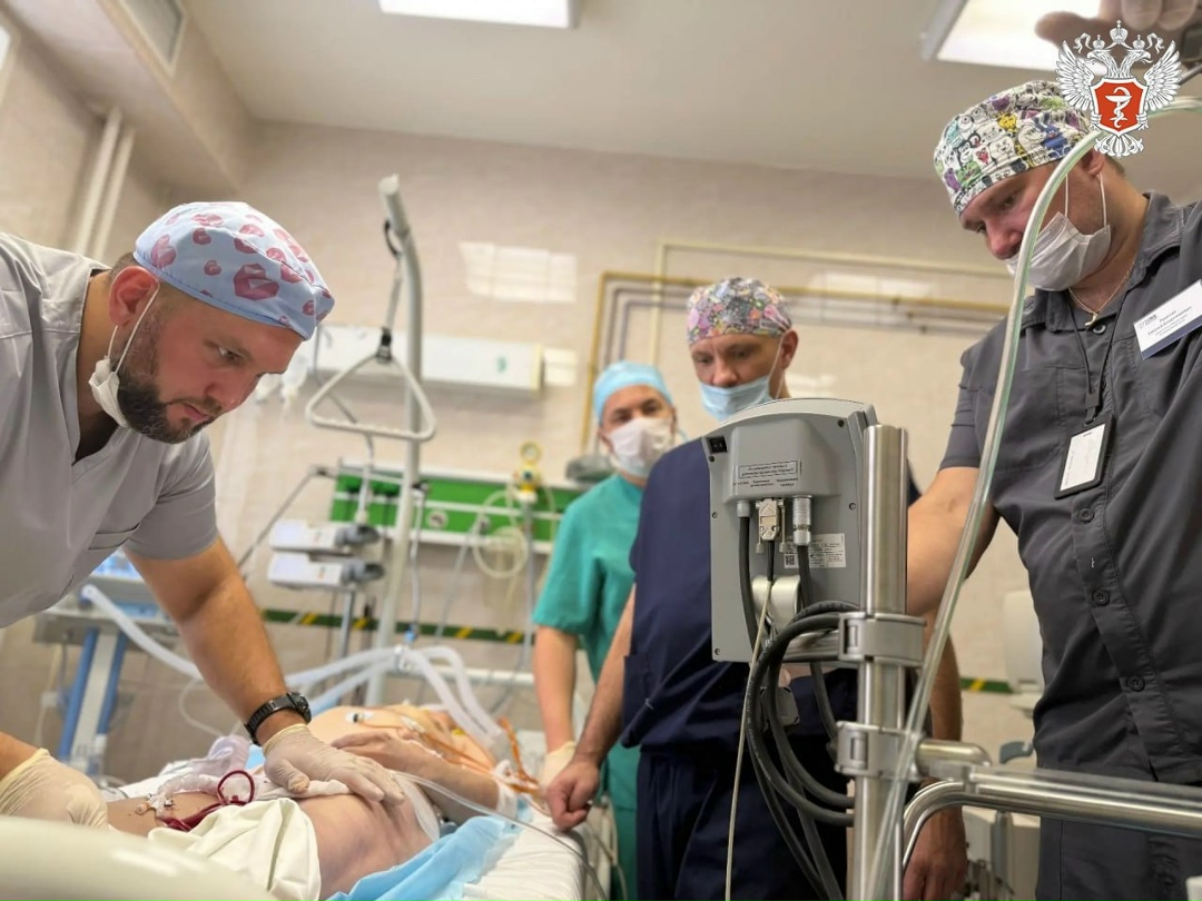 Томские врачи спасли пациента с отеком легких