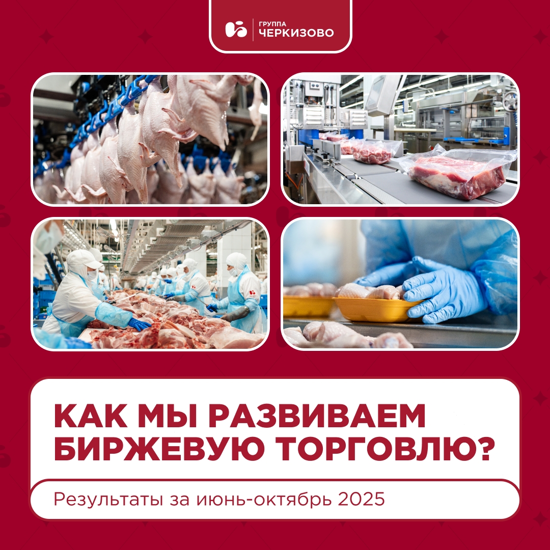 Подвели первые итоги проекта по торговле мясной продукцией на Национальной товарной бирже