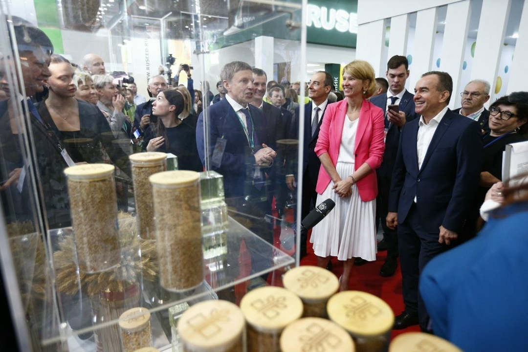 Оксана Лут и Вениамин Кондратьев открыли Международную сельскохозяйственную выставку «ЮГАГРО‐2025»