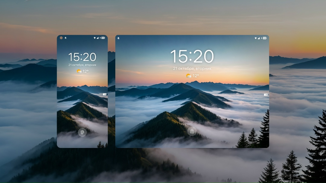 Новые атмосферы В Авроре 5.2 мы развиваем тему контраста, и она проникла в каждый уголок нашей системы