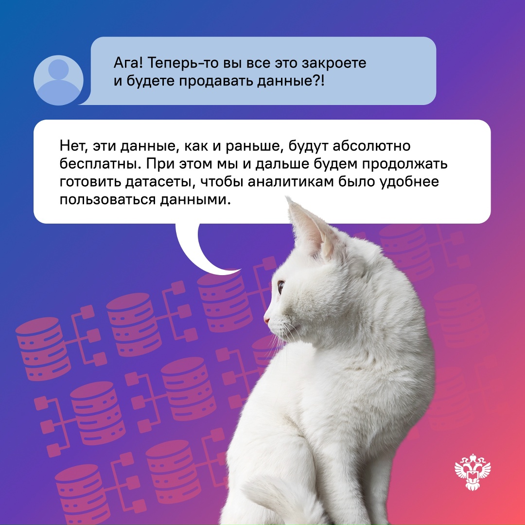 13 ноября принято Постановление Правительства России о возможности субъектам статического учета реализовывать статистические данные.