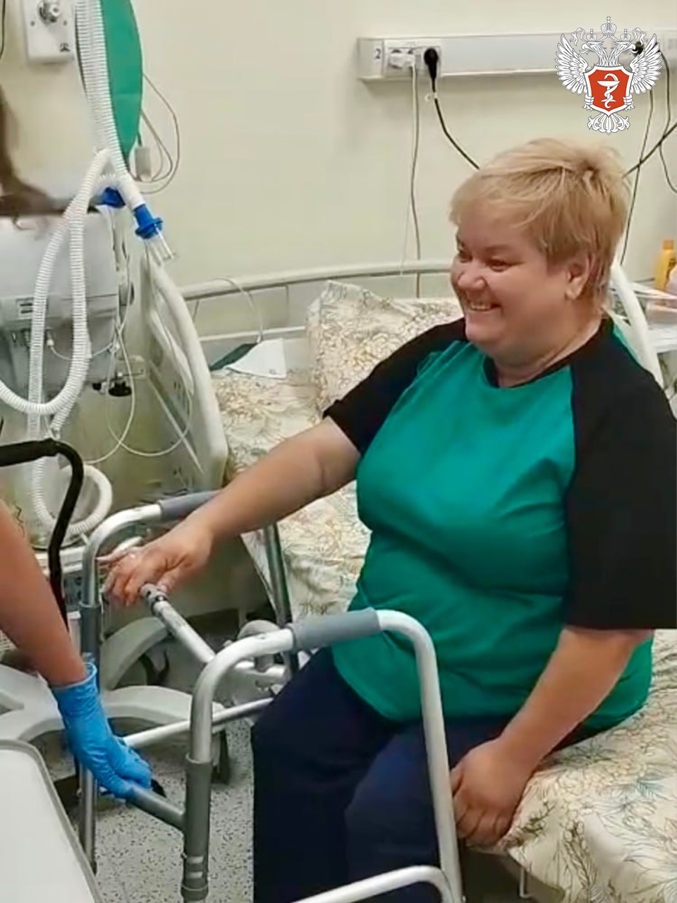 Специалисты филиала НМИЦ реабилитации и курортологии Минздрава России помогли восстановиться пациентке после обширного инсульта