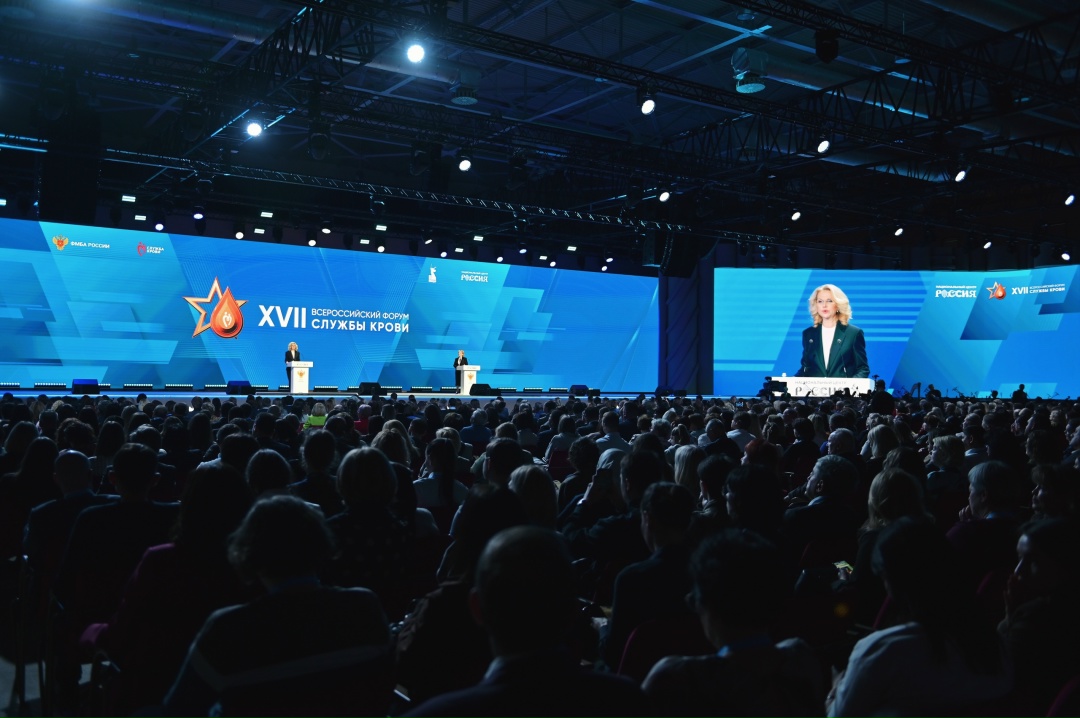 Татьяна Голикова: За последние 5 лет число доноров в стране возросло более чем на 30%.